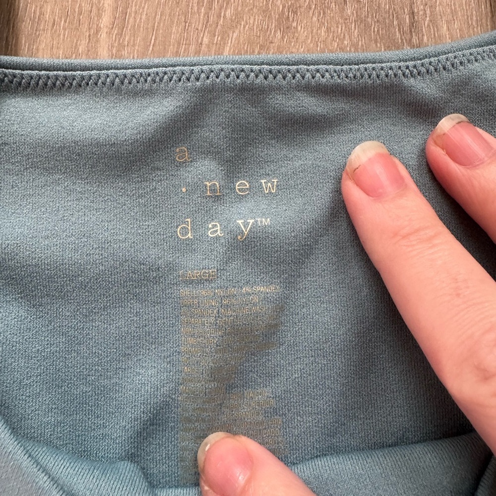 NWT a new day Teal Bodysuit - Picture 4 of 7